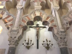 201904HJ spain cordoba mosque crucifix jesus a